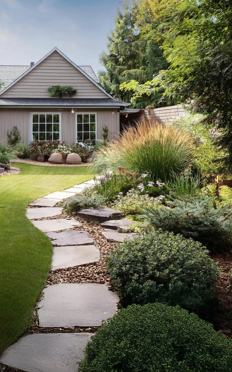 thriving outdoor landscape